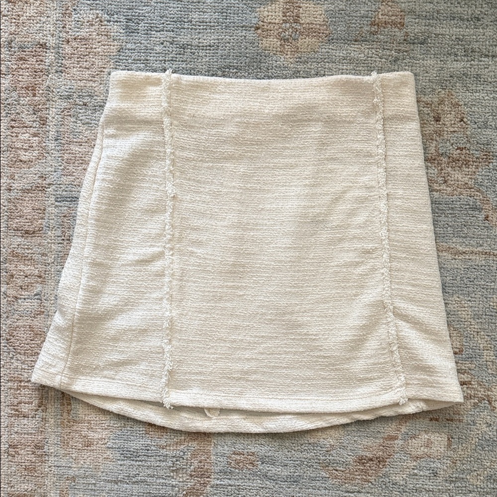 NWT Mango Cream Skirt